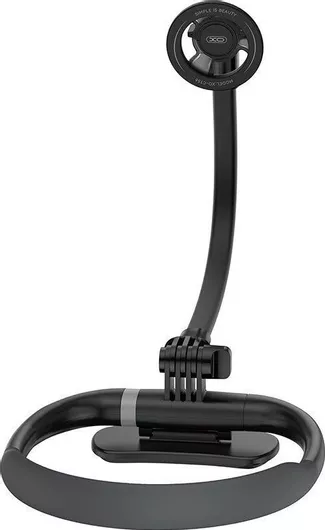 XO C165 Neck Mount for Mobile Phone in Black Color