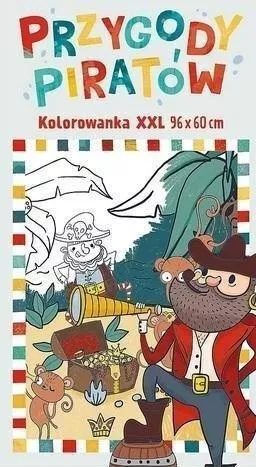 Kolorowanka XXL Przygody Piratów