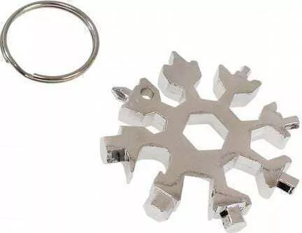 Mtuning Silver Multitool Keyring