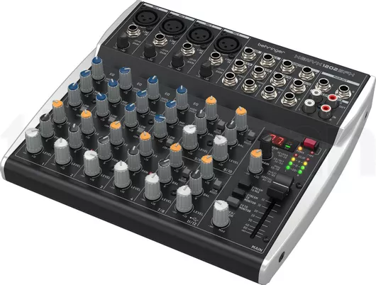 Αναλογικός Μίκτης Behringer Xenyx 1202SFX Αυτοενισχυόμενος 12 Καναλιών με Phantom Power & 4 Εισόδους XLR.