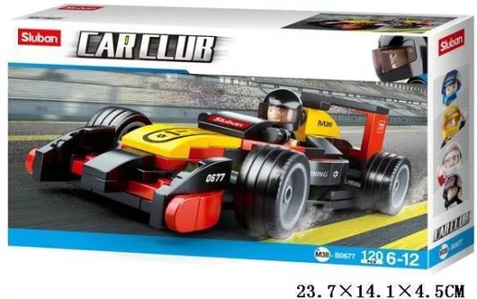 Τουβλάκι Sluban Club για 6 - 12 Ετών 120τμχ