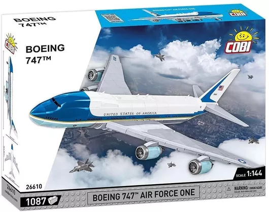 Τουβλάκι Cobi Boeing 747 Air Force One για 7+ Ετών 1087τμχ.