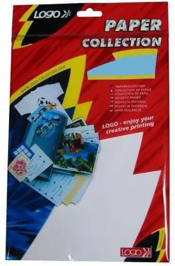 Αυτοκόλλητη Ετικέτα Α4 Στρογγυλές Logo