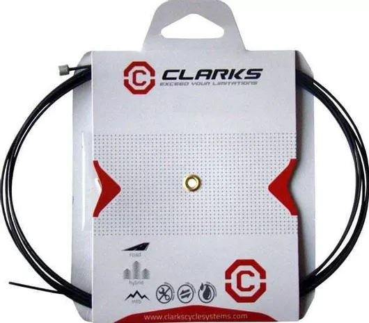 Clarks Galvanized Brake Cable for Road Bikes - Compatible with Shimano and Campagnolo