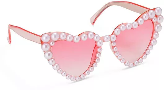 Αποκριάτικα Γυαλιά Ροζ από Πλαστικό 1τμχ