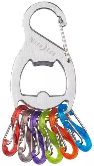 Μπρελόκ Niteize Ανοιχτήρι Keyrack Μεταλλικό Ασημί