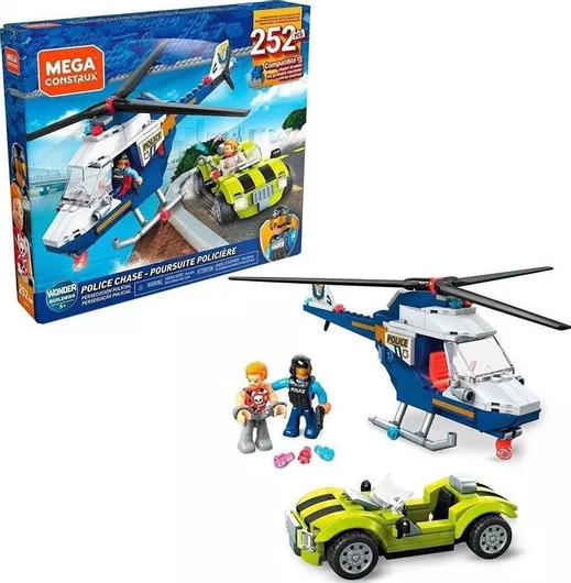 Τουβλάκι Pro Kids Police Poscig 252τμχ