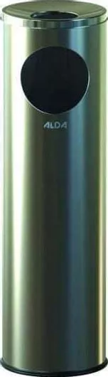Κάδος Απορριμμάτων Alda Πλαστικός 15lt Γκρι
