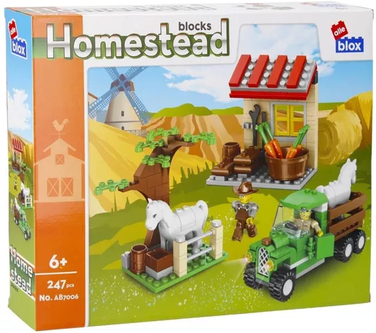 Τουβλάκι Alleblox Homestead για 6+ Ετών 247τμχ
