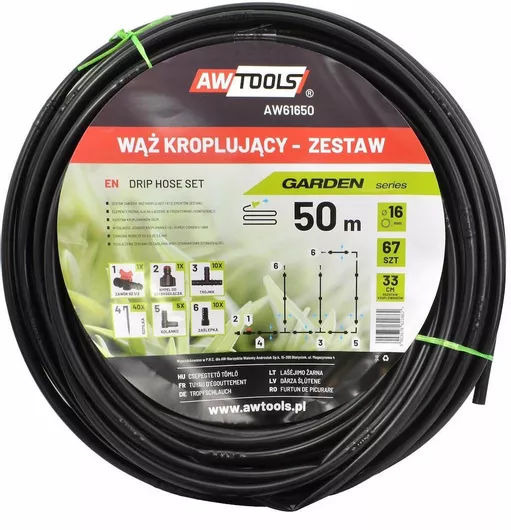 Drip Irrigation Hose Set 50m