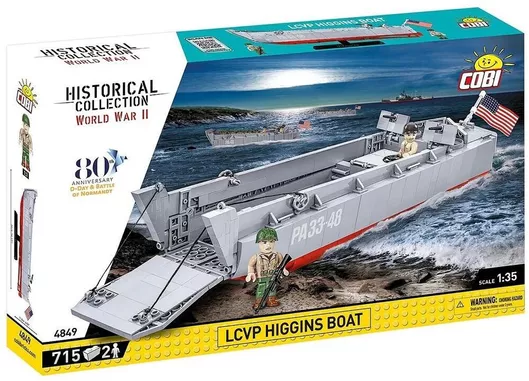 Τουβλάκι Cobi LCVP Higgins Boat για 8+ Ετών 715τμχ