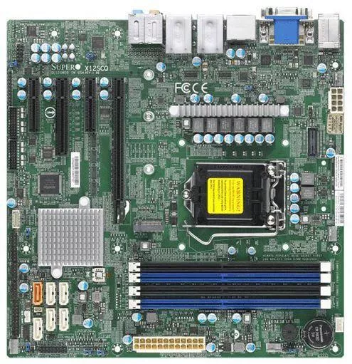 Motherboard Supermicro X12SCQ Q470 Micro ATX με Intel 1200 Socket