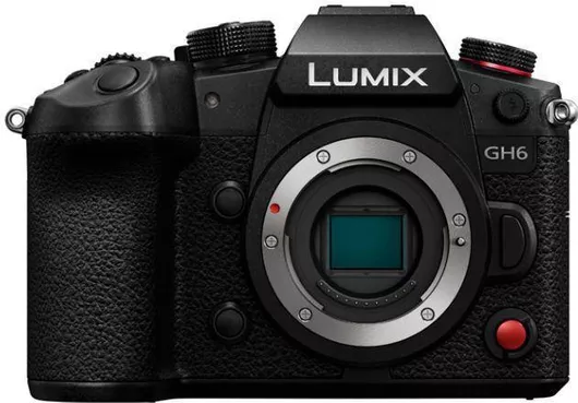 Mirrorless Φωτογραφική Μηχανή Panasonic Lumix GH6 Hybrid Body Μαύρο