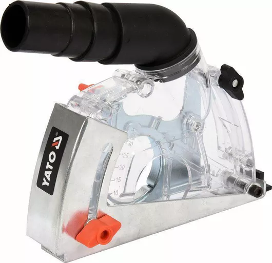 Σύστημα Αναρρόφησης Σκόνης Γωνιακού Τροχού Yato Προφυλακτήρας Σκόνης Γωνιακού Τροχού 125mmmm