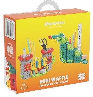 Τουβλάκι Marioinex Mini Waffle - Adventure Toolkits για 3+ Ετών 140τμχ