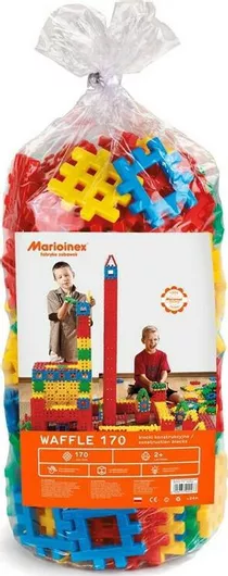 Τουβλάκι Marioinex Construction Blocks Waffles 170τμχ
