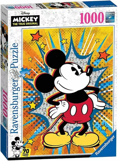 Puzzle Retro Mickey Mouse 2D 1000 Κομμάτια