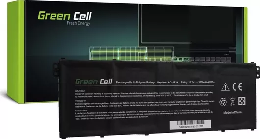 Συμβατή Μπαταρία Green Cell για Acer Aspire A515/A517/E15/ES1-512 με 3200mAh