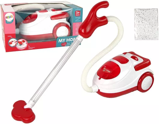 Παιδική Ηλεκτρική Σκούπα Κόκκινο με Μπάλες Στυροφέας