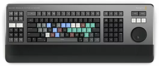 Blackmagic Design DaVinci Resolve Editor Keyboard with Resolve Software