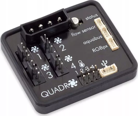 Fan Controller Aqua Computer QUADRO for PWM-Fans