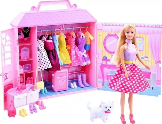 Anlily Anlily Doll + Wardrobe House Clothes Za2228 Mattel