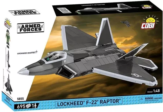 Τουβλάκι Cobi Armed Forces Lockheed F-22 Raptor για 7+ Ετών 695τμχ