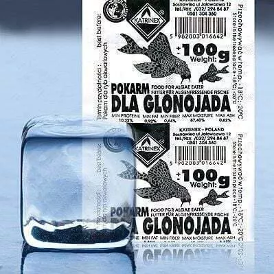 Τροφή Ερπετού 100g Frozen Seaweed Food