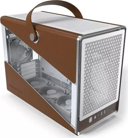 Κουτί Υπολογιστή Montech Heritage PRO Mini Tower με Πλαϊνό Παράθυρο Λευκό