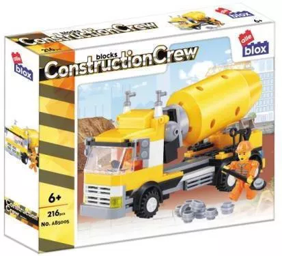 Τουβλάκι Alleblox Construction Crew για 6+ Ετών 216τμχ