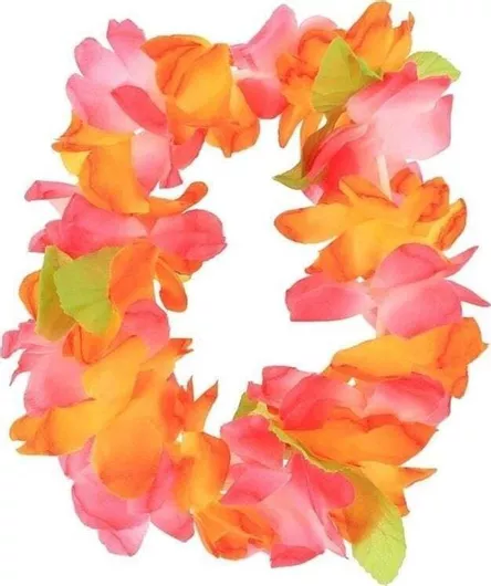 Αποκριάτικο Στεφάνι Πορτοκαλί 1 τεμάχιο