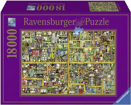 Puzzle Colin Thompson: Magical Bookcase 2D 18000 Κομμάτια