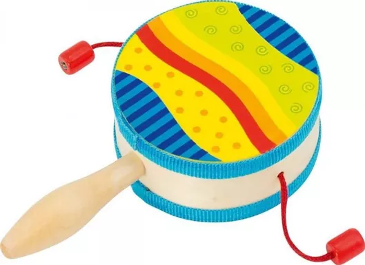 Τύμπανο Goki Ξύλινο Beggar's για 3+ Ετών