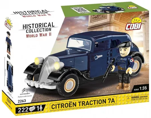 Τουβλάκι Cobi Citroen Traction 7A για 7+ Ετών 222τμχ