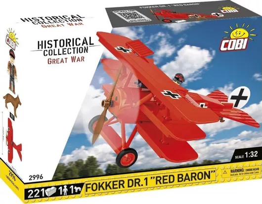 Τουβλάκι Cobi Κύβοι Fokker Dr.1 Red Baron 221τμχ