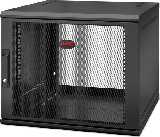 APC Wall-Mount Rack Cabinet 9U Black AR109SH6