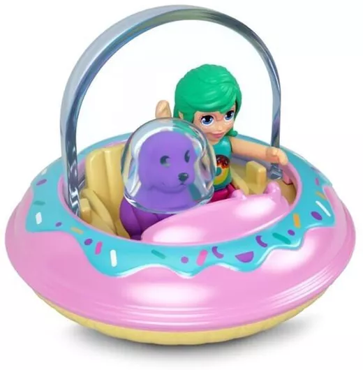 Polly Pocket Pollyville Car Pack Figures