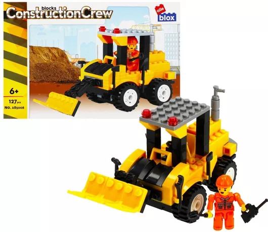 Τουβλάκι Alleblox Construction Crew για 6+ Ετών 127τμχ