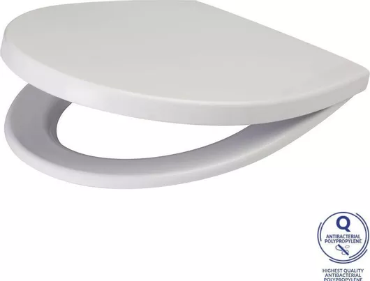 Καπάκι Λεκάνης Cersanit Delfi 1200349 Πλαστικό 44x36.5cm Λευκό