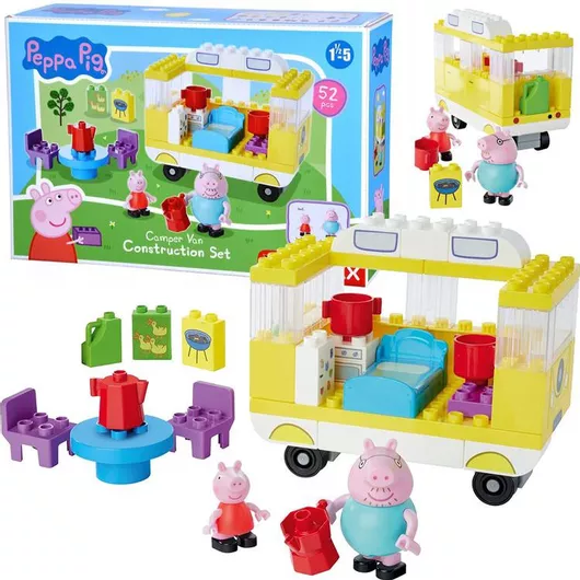 Τουβλάκι Simba Camper Van για 1.5 - 5 Ετών 54τμχ