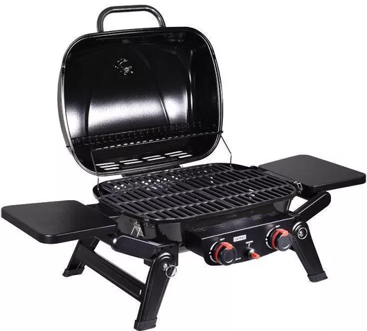 Ψησταριά Υγραερίου Unimac Μαντεμένιας Σχάρας 47x37cm με 2 Εστίες 2.5kW