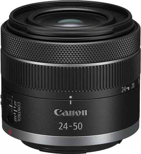 Φωτογραφικός Φακός Canon Full Frame RF 24-50mm f/4.5-6.3 IS STM Standard Zoom για Canon RF Mount Μαύρος