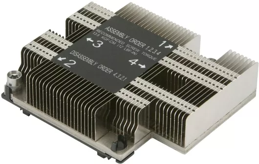 Ψύκτρα Επεξεργαστή Supermicro SNK-P0067PD Παθητική για Socket 3647 Ασημί