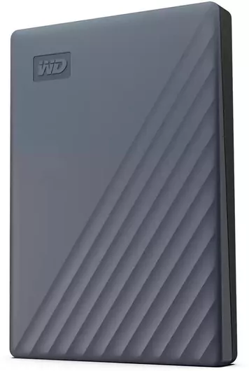 Εξωτερικός HDD Western Digital My Passport USB-C / USB 3.0 5TB 2.5" Silicon Grey