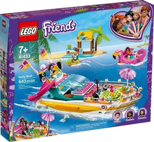 Lego Friends Party Boat για 7+ Ετών