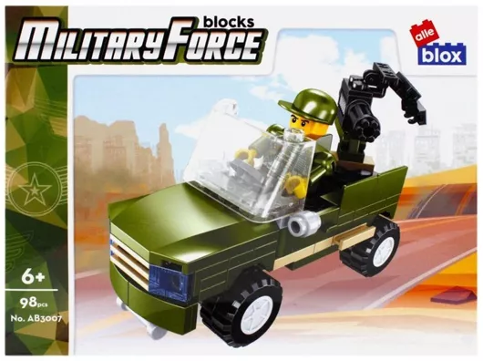 Τουβλάκι Alleblox Military Force για 6+ Ετών 98τμχ
