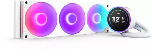 Υδρόψυξη Επεξεργαστή NZXT Kraken Elite 360 RGB Τριπλού Ανεμιστήρα 120mm για Socket AM4/AM5/1700/1200/115x Λευκό