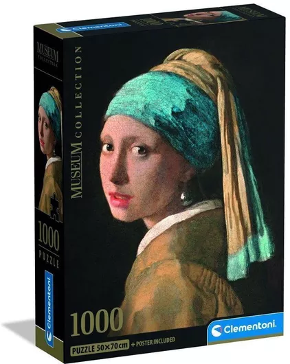 Girl With A Pearl Ear Puzzle 2D 1000pcs