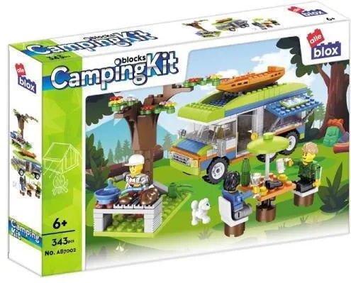 Τουβλάκι Alleblox Champing Kit για 6+ Ετών 343τμχ