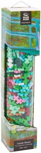 Τουβλάκι Plus Plus Εκπαιδευτικά Inspired By Monet για 7+ Ετών 72τμχ